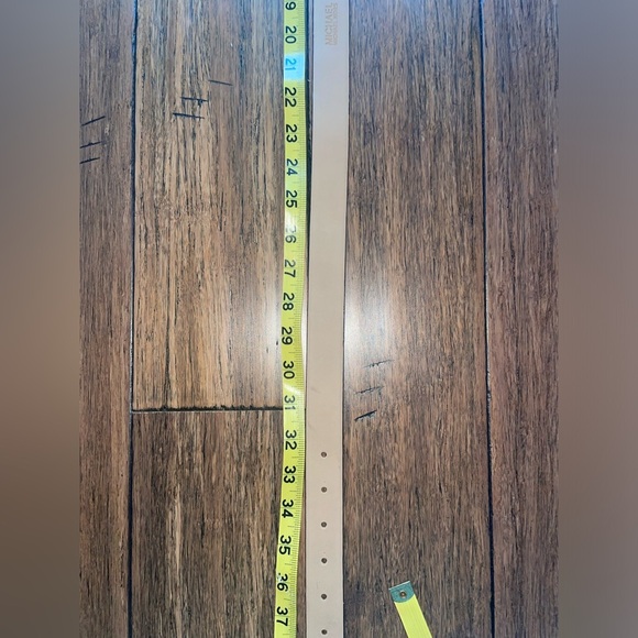 MK🖤bling  belt black leather belt Michael Kors belt rhinestone belt - Picture 12 of 15